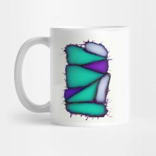 Crushed turquoise Mug